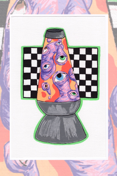 Trippy 90's Lava Lamp