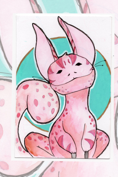 Pink Loth Cat