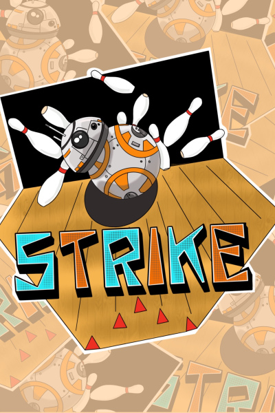 Bowling w/ BB-8 sticker