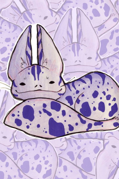 Loth-cat sticker